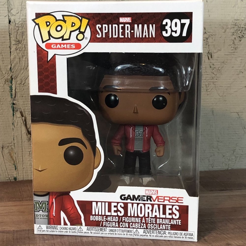 Pop! Games Marvel's Spider Man Series #397 Miles Morales